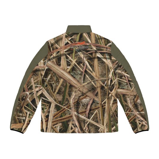 Fathead Grass Camouflage Puffer Hunt Test Handler’s Jacket | Men's puffer jacket