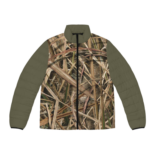 Fathead Grass Camouflage Puffer Hunt Test Handler’s Jacket | Men's puffer jacket