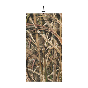 Fathead Marsh Camouflage Neck Gaiter with Drawstring | Hunting Camo Neckwarmer