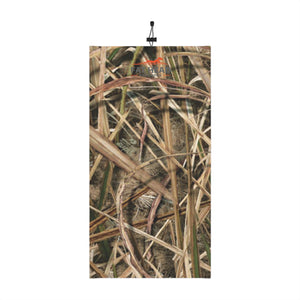 Fathead Marsh Camouflage Neck Gaiter with Drawstring | Hunting Camo Neckwarmer